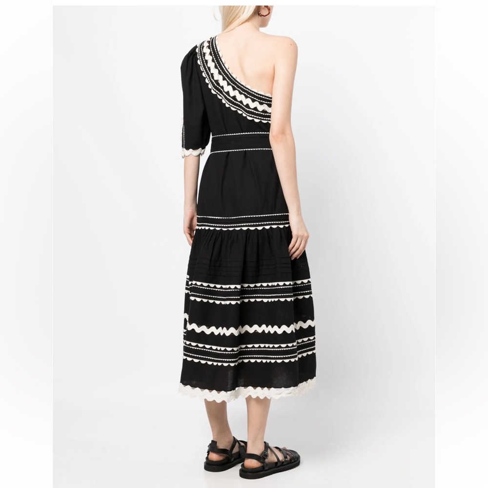 Sea New York
Ryleigh one-shoulder ric rac midi dress - Picture 4 of 5